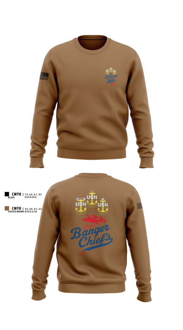 Crew Neck Sweatshirt, VAW-117, , Teamtime, Team time, sublimation, custom sports apparel, team uniforms, spirit wear, spiritwear, sports uniforms, custom shirts, team store, custom team store, fundraiser sports, apparel fundraiser