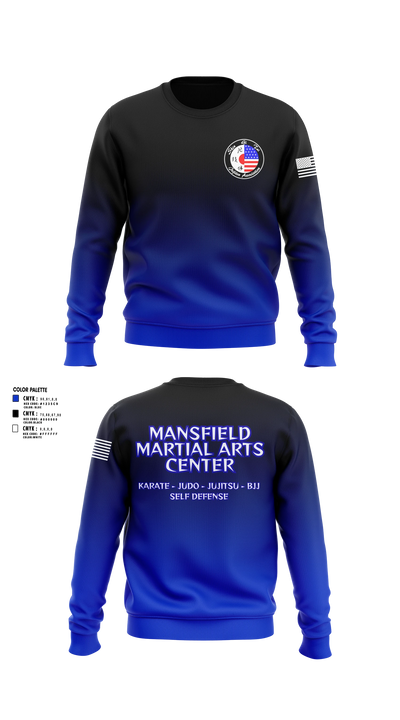 Mansfield Martial Arts Center Crew Neck Sweatshirt - 36