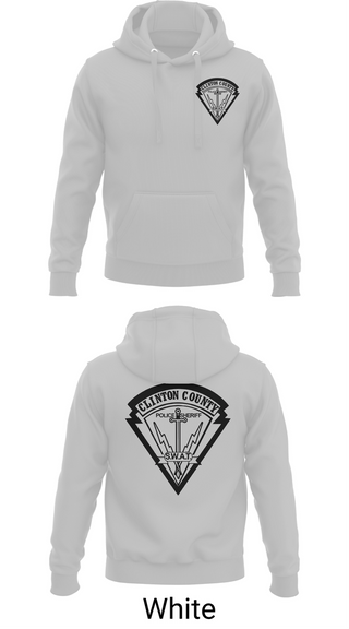 Hoodie, Clinton County SWAT, Police, Teamtime, Team time, sublimation, custom sports apparel, team uniforms, spirit wear, spiritwear, sports uniforms, custom shirts, team store, custom team store, fundraiser sports, apparel fundraiser