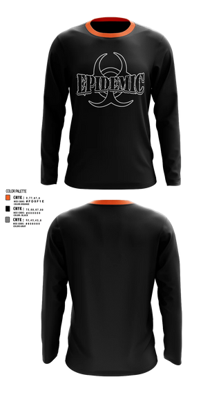 Long Sleeve Performance Shirt, Epidemic, Softball, Teamtime, Team time, sublimation, custom sports apparel, team uniforms, spirit wear, spiritwear, sports uniforms, custom shirts, team store, custom team store, fundraiser sports, apparel fundraiser