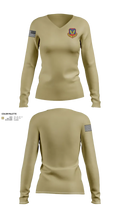 IL-274 48789751 Women's Long Sleeve V-neck Shirt - 21