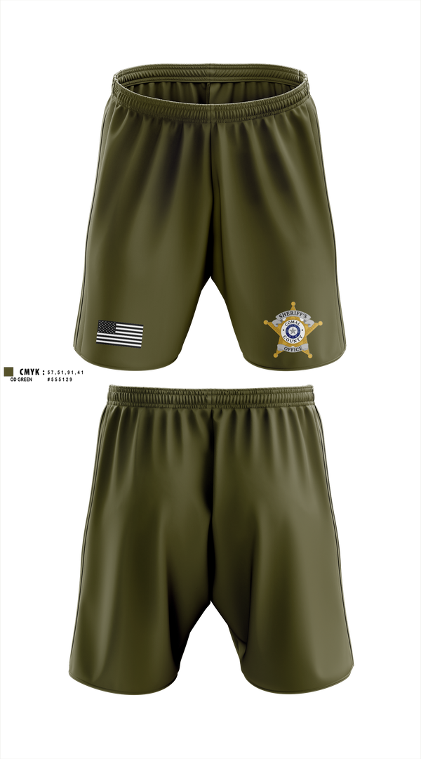 Athletic Shorts With Pockets, Comal County Sheriff’s Office, Police, Teamtime, Team time, sublimation, custom sports apparel, team uniforms, spirit wear, spiritwear, sports uniforms, custom shirts, team store, custom team store, fundraiser sports, apparel fundraiser