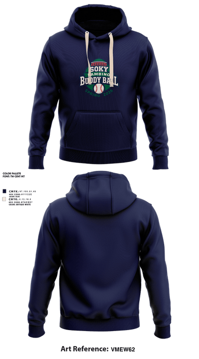 SOKY Bambino Buddy Ball 30534557 Hoodie - 1