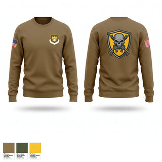 Crew Neck Sweatshirt, 276th Military Police Company, Army, Teamtime, Team time, sublimation, custom sports apparel, team uniforms, spirit wear, spiritwear, sports uniforms, custom shirts, team store, custom team store, fundraiser sports, apparel fundraiser