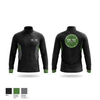 Quarter Zip Jacket, Pine Tree Martial Arts, , Teamtime, Team time, sublimation, custom sports apparel, team uniforms, spirit wear, spiritwear, sports uniforms, custom shirts, team store, custom team store, fundraiser sports, apparel fundraiser