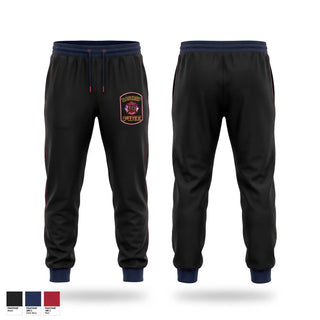 Sweatpants, Station 1, Fire Department, Teamtime, Team time, sublimation, custom sports apparel, team uniforms, spirit wear, spiritwear, sports uniforms, custom shirts, team store, custom team store, fundraiser sports, apparel fundraiser