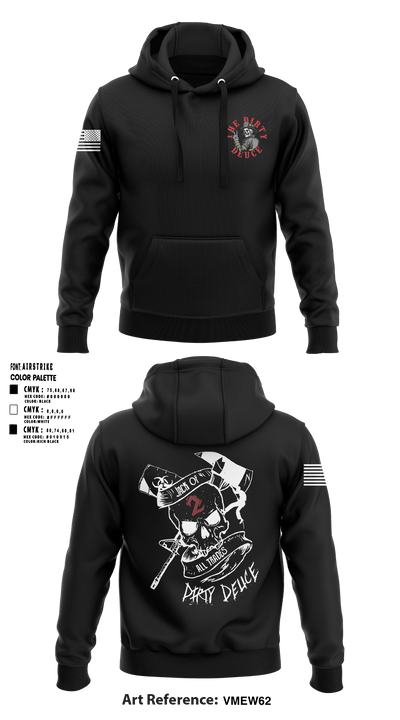 386th ECES/CEF 44039063 Hoodie - 1