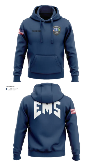 Hoodie, Greene County EMS, EMS/EMT, Teamtime, Team time, sublimation, custom sports apparel, team uniforms, spirit wear, spiritwear, sports uniforms, custom shirts, team store, custom team store, fundraiser sports, apparel fundraiser