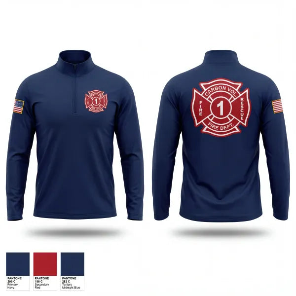 Windbreaker, Carbon Volunteer Fire Department, Fire Department, Teamtime, Team time, sublimation, custom sports apparel, team uniforms, spirit wear, spiritwear, sports uniforms, custom shirts, team store, custom team store, fundraiser sports, apparel fundraiser