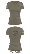 Piedmont Police 86858380 Women's Short Sleeve V-neck Shirt - 6