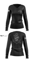 Belmar Ems 378 7561847 Women's Long Sleeve V-neck Shirt - 3