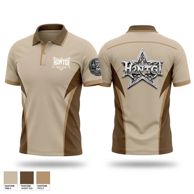 THEE NATION OF H2N Short Sleeve Performance Polo - 1