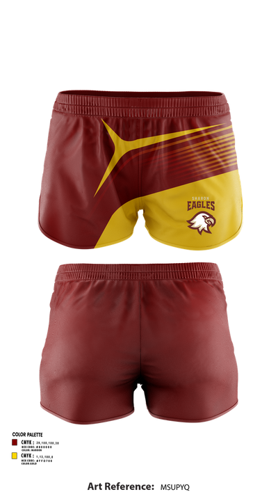 Sharon Eagles Cross Country 36520134 Women's Shorts - 1