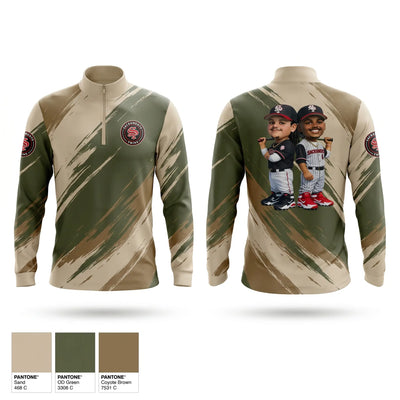 Sacramento Twins Quarter Zip Jacket - 1
