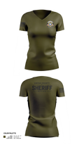 Uintah County Sheriffs Office Women's Short Sleeve V-neck Shirt - 24