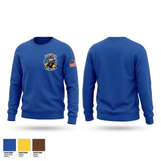 Crew Neck Sweatshirt, VP-5 Mad Foxes, Navy, Teamtime, Team time, sublimation, custom sports apparel, team uniforms, spirit wear, spiritwear, sports uniforms, custom shirts, team store, custom team store, fundraiser sports, apparel fundraiser