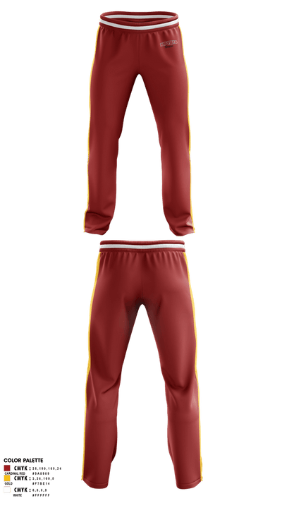 Rio Vista Rams 73622593 Sweatpants - 1