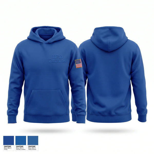 Hoodie, 1-17th buffalos, Army, Teamtime, Team time, sublimation, custom sports apparel, team uniforms, spirit wear, spiritwear, sports uniforms, custom shirts, team store, custom team store, fundraiser sports, apparel fundraiser