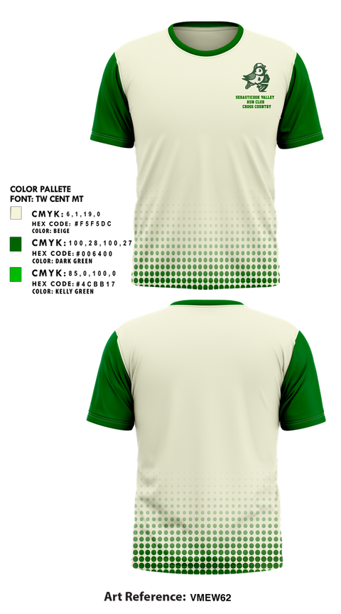 Short Sleeve Performance Shirt, Sebasticook Valley Run Club, Cross Country, Teamtime, Team time, sublimation, custom sports apparel, team uniforms, spirit wear, spiritwear, sports uniforms, custom shirts, team store, custom team store, fundraiser sports, apparel fundraiser