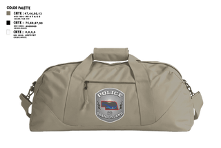 Duffle Bag, Grand Island Police Department, Police, Teamtime, Team time, sublimation, custom sports apparel, team uniforms, spirit wear, spiritwear, sports uniforms, custom shirts, team store, custom team store, fundraiser sports, apparel fundraiser
