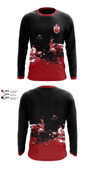 Long Sleeve Performance Shirt, Whittier Crimson Knights, , Teamtime, Team time, sublimation, custom sports apparel, team uniforms, spirit wear, spiritwear, sports uniforms, custom shirts, team store, custom team store, fundraiser sports, apparel fundraiser