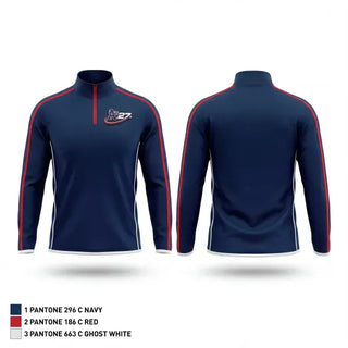 Quarter Zip Jacket, Little Rock A’s, Baseball, Teamtime, Team time, sublimation, custom sports apparel, team uniforms, spirit wear, spiritwear, sports uniforms, custom shirts, team store, custom team store, fundraiser sports, apparel fundraiser