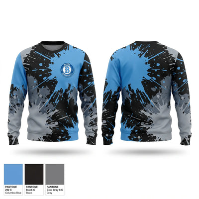 Blues Crew Neck Sweatshirt - 1