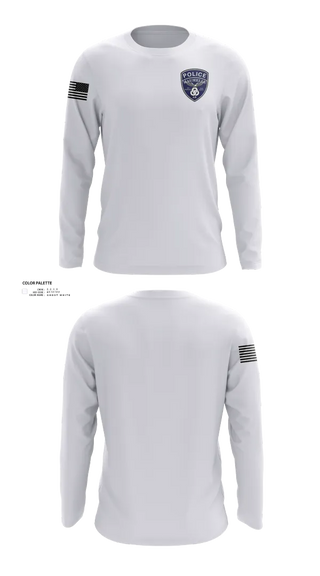 Long Sleeve Performance Shirt, Maumelle PD, Police, Teamtime, Team time, sublimation, custom sports apparel, team uniforms, spirit wear, spiritwear, sports uniforms, custom shirts, team store, custom team store, fundraiser sports, apparel fundraiser