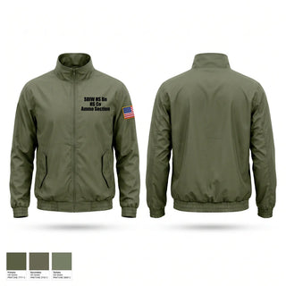 Windbreaker, SOI-W, H&S Bn, H&S Co. Ammo Section, Marines, Teamtime, Team time, sublimation, custom sports apparel, team uniforms, spirit wear, spiritwear, sports uniforms, custom shirts, team store, custom team store, fundraiser sports, apparel fundraiser