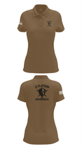 D Platoon 37319682 Women's Short Sleeve Performance Polo  - 14