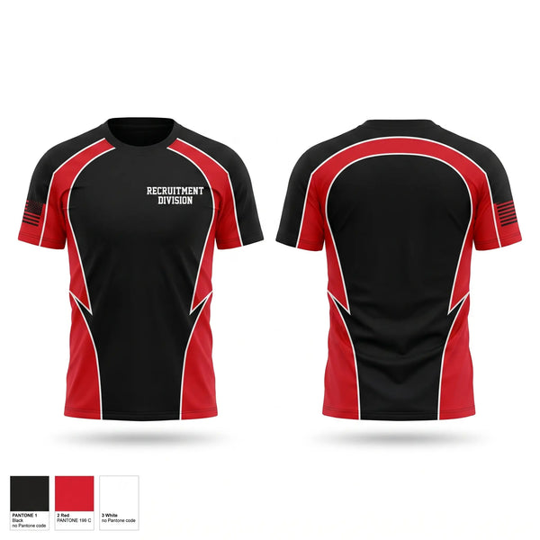 Short Sleeve Performance Shirt, Recruitment Division, Police, Teamtime, Team time, sublimation, custom sports apparel, team uniforms, spirit wear, spiritwear, sports uniforms, custom shirts, team store, custom team store, fundraiser sports, apparel fundraiser