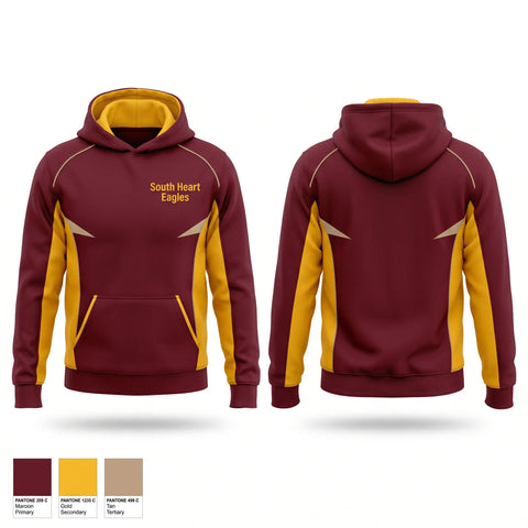 Hoodie, South Heart Eagles, Baseball, Teamtime, Team time, sublimation, custom sports apparel, team uniforms, spirit wear, spiritwear, sports uniforms, custom shirts, team store, custom team store, fundraiser sports, apparel fundraiser