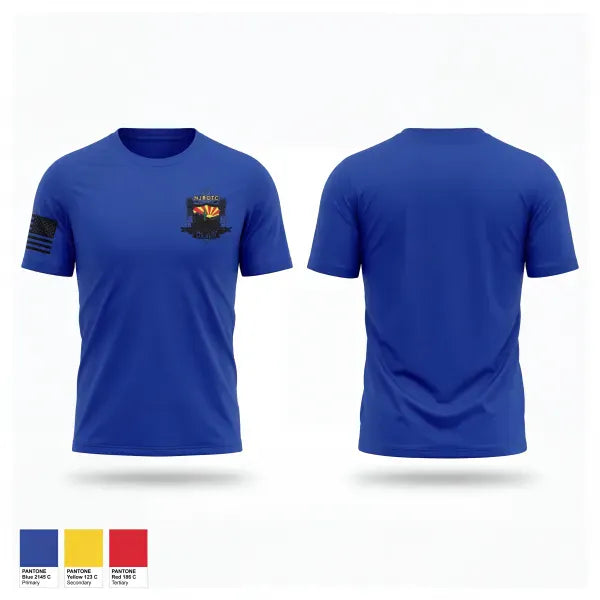 Short Sleeve Performance Shirt, Sahuarita NJROTC, Navy, Teamtime, Team time, sublimation, custom sports apparel, team uniforms, spirit wear, spiritwear, sports uniforms, custom shirts, team store, custom team store, fundraiser sports, apparel fundraiser