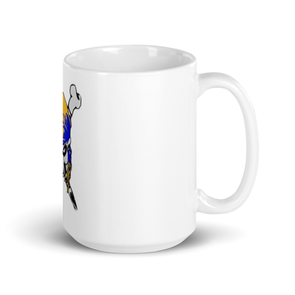 Moapa Valley High School Softball 26366075 White Glossy Mug - Medium