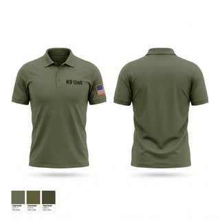 Short Sleeve Performance Polo, K-9 Unit, Police, Teamtime, Team time, sublimation, custom sports apparel, team uniforms, spirit wear, spiritwear, sports uniforms, custom shirts, team store, custom team store, fundraiser sports, apparel fundraiser