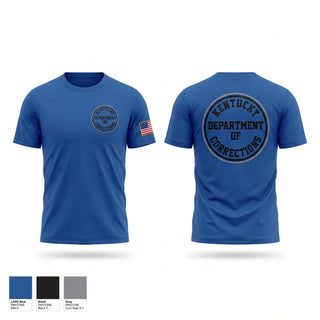 Short Sleeve Performance Shirt, Kentucky Department of Corrections, Police, Teamtime, Team time, sublimation, custom sports apparel, team uniforms, spirit wear, spiritwear, sports uniforms, custom shirts, team store, custom team store, fundraiser sports, apparel fundraiser