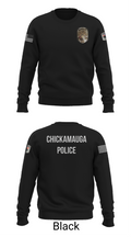 Chickamauga Police 51367773 Crew Neck Sweatshirt - 24