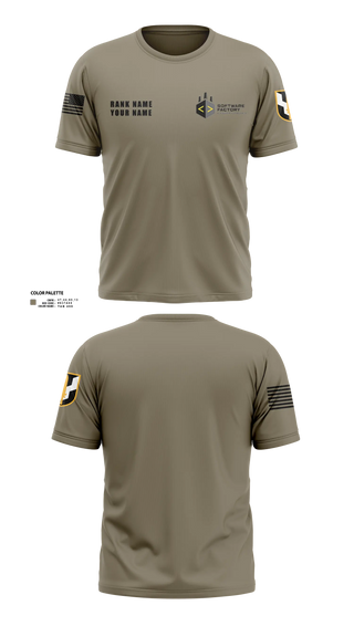Short Sleeve Performance Shirt, Army Software Factory, Army, Teamtime, Team time, sublimation, custom sports apparel, team uniforms, spirit wear, spiritwear, sports uniforms, custom shirts, team store, custom team store, fundraiser sports, apparel fundraiser