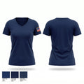 Philippi Fire Department Women's Short Sleeve V-neck Shirt - 1