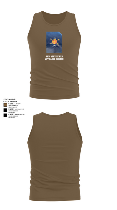 HHB, 428th Field Artillery Brigade 81466610 Tank Top - 19