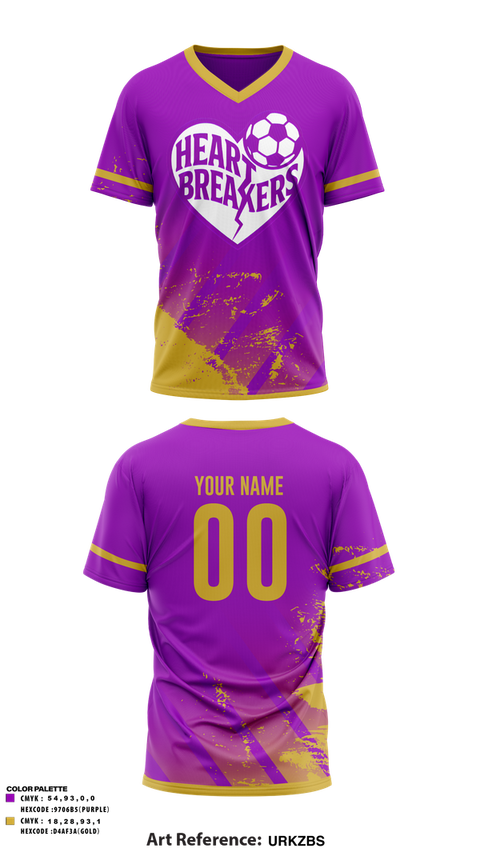 Mens Soccer Jersey, Heartbreakers, Men's Soccer, Teamtime, Team time, sublimation, custom sports apparel, team uniforms, spirit wear, spiritwear, sports uniforms, custom shirts, team store, custom team store, fundraiser sports, apparel fundraiser