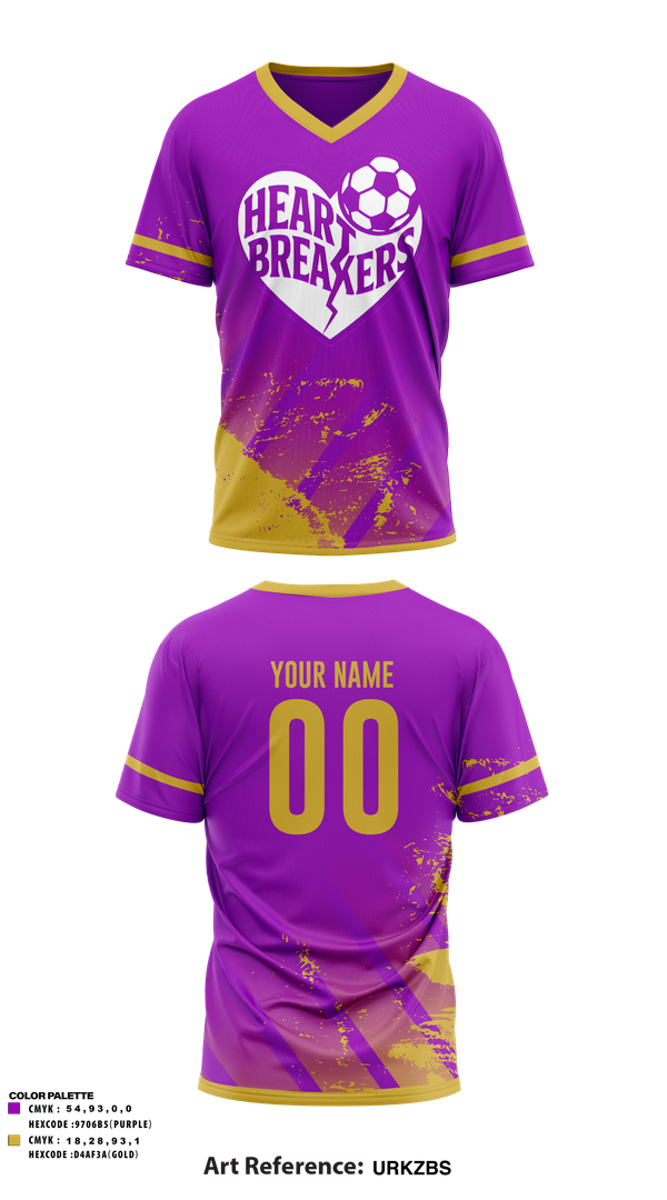Mens Soccer Jersey, Heartbreakers, Men's Soccer, Teamtime, Team time, sublimation, custom sports apparel, team uniforms, spirit wear, spiritwear, sports uniforms, custom shirts, team store, custom team store, fundraiser sports, apparel fundraiser