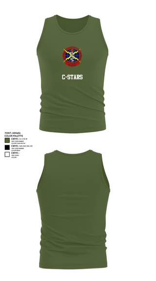 Tank Top, C-STARS, , Teamtime, Team time, sublimation, custom sports apparel, team uniforms, spirit wear, spiritwear, sports uniforms, custom shirts, team store, custom team store, fundraiser sports, apparel fundraiser