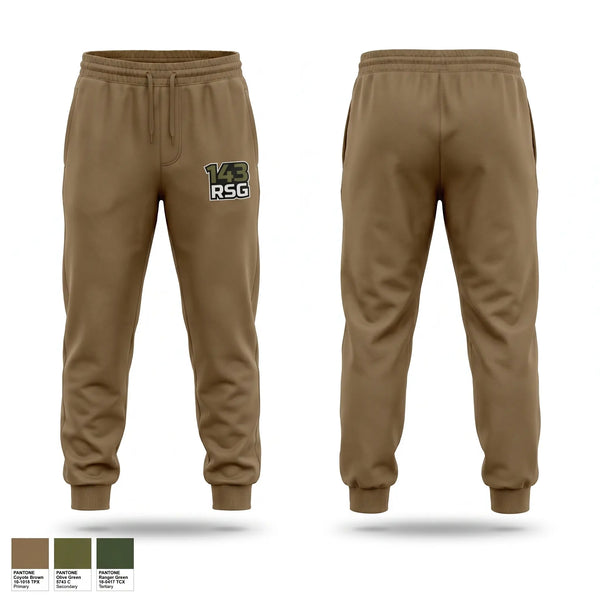 Sweatpants, 143rd RSG, National Guard, Teamtime, Team time, sublimation, custom sports apparel, team uniforms, spirit wear, spiritwear, sports uniforms, custom shirts, team store, custom team store, fundraiser sports, apparel fundraiser