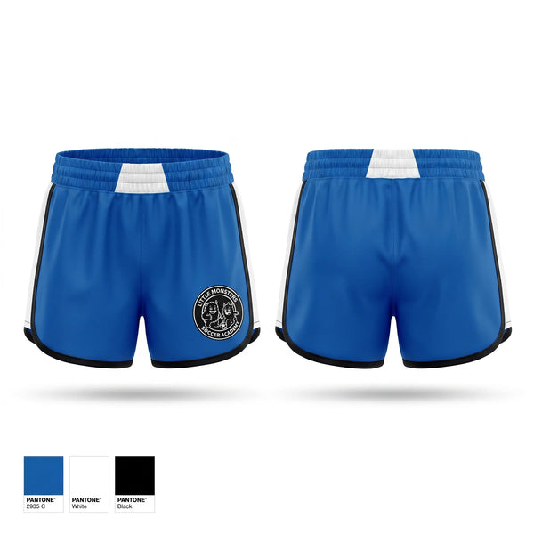 Womens Shorts, Little Monsters Soccer Academy, Men's Soccer, Teamtime, Team time, sublimation, custom sports apparel, team uniforms, spirit wear, spiritwear, sports uniforms, custom shirts, team store, custom team store, fundraiser sports, apparel fundraiser
