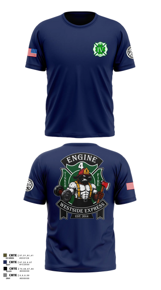Short Sleeve Performance Shirt, 179 HHC Medics, National Guard, Teamtime, Team time, sublimation, custom sports apparel, team uniforms, spirit wear, spiritwear, sports uniforms, custom shirts, team store, custom team store, fundraiser sports, apparel fundraiser