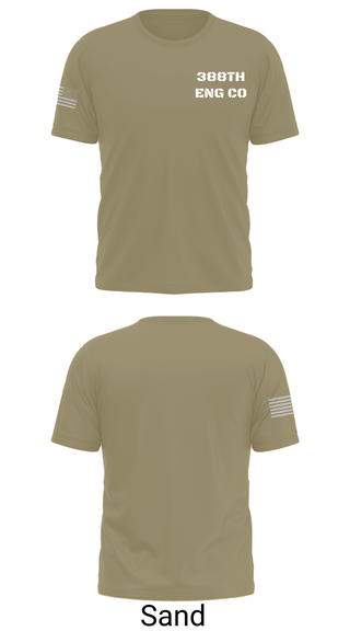 Old School Cotton Feel Shirt, 388TH ENG CO, Army, Teamtime, Team time, sublimation, custom sports apparel, team uniforms, spirit wear, spiritwear, sports uniforms, custom shirts, team store, custom team store, fundraiser sports, apparel fundraiser
