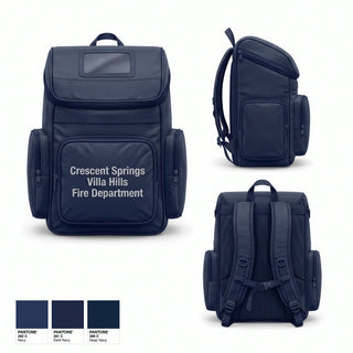 Gear Bag, Crescent Springs Villa Hills Fire Department, Fire Department, Teamtime, Team time, sublimation, custom sports apparel, team uniforms, spirit wear, spiritwear, sports uniforms, custom shirts, team store, custom team store, fundraiser sports, apparel fundraiser