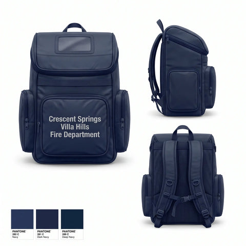 Gear Bag, Crescent Springs Villa Hills Fire Department, Fire Department, Teamtime, Team time, sublimation, custom sports apparel, team uniforms, spirit wear, spiritwear, sports uniforms, custom shirts, team store, custom team store, fundraiser sports, apparel fundraiser