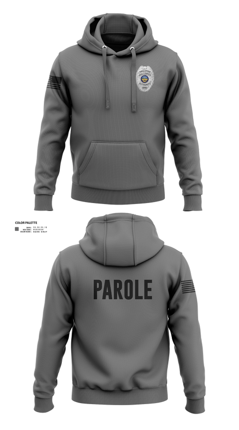 Hoodie, Adult Parole Authority, Police, Teamtime, Team time, sublimation, custom sports apparel, team uniforms, spirit wear, spiritwear, sports uniforms, custom shirts, team store, custom team store, fundraiser sports, apparel fundraiser